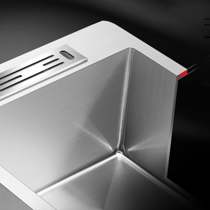 Contemporary Style Kitchen Sink Stainless Steel Double Basin Drop-In Kitchen Sink Clearhalo 'Home Improvement' 'home_improvement' 'home_improvement_kitchen_sinks' 'Kitchen Remodel & Kitchen Fixtures' 'Kitchen Sinks & Faucet Components' 'Kitchen Sinks' 'kitchen_sinks' 1200x1200_444cc6ea-e500-4633-bcb6-35729ef453e0