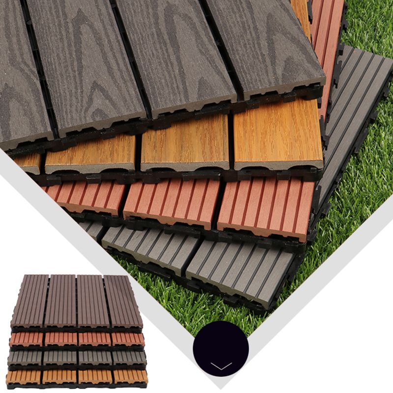 Square PVC Deck/Patio Flooring Tiles Interlocking Installation Outdoor Patio Tiles Clearhalo 'Home Improvement' 'home_improvement' 'home_improvement_outdoor_deck_tiles_planks' 'Outdoor Deck Tiles & Planks' 'Outdoor Flooring & Tile' 'Outdoor Remodel' 'outdoor_deck_tiles_planks' 1200x1200_445e2db0-fc4d-46d7-8cab-0f7628605b3d