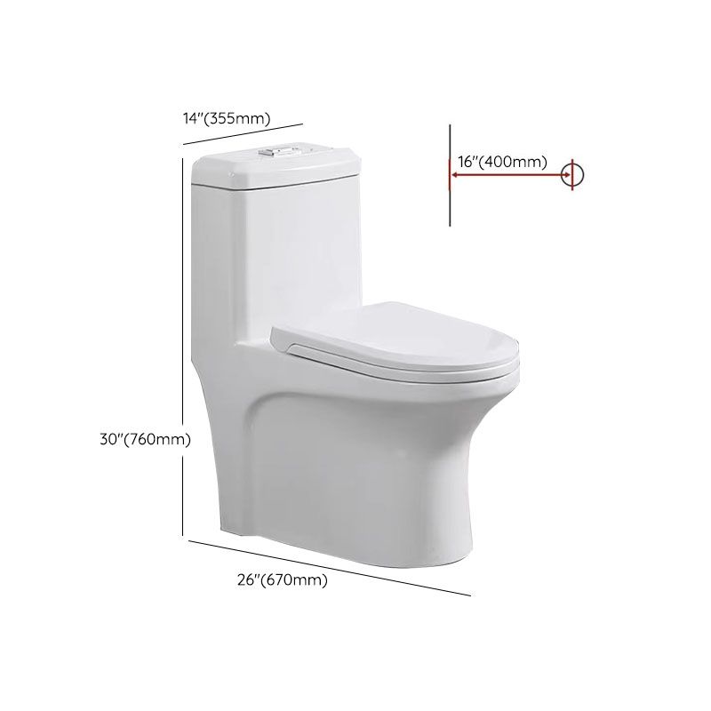 One Piece Toilet Modern Flush Toilet Floor Mounted Siphon Jet Urine Toilet Clearhalo 'Bathroom Remodel & Bathroom Fixtures' 'Home Improvement' 'home_improvement' 'home_improvement_toilets' 'Toilets & Bidets' 'Toilets' 1200x1200_4463e208-0191-46b1-a54c-cfbccfefa003