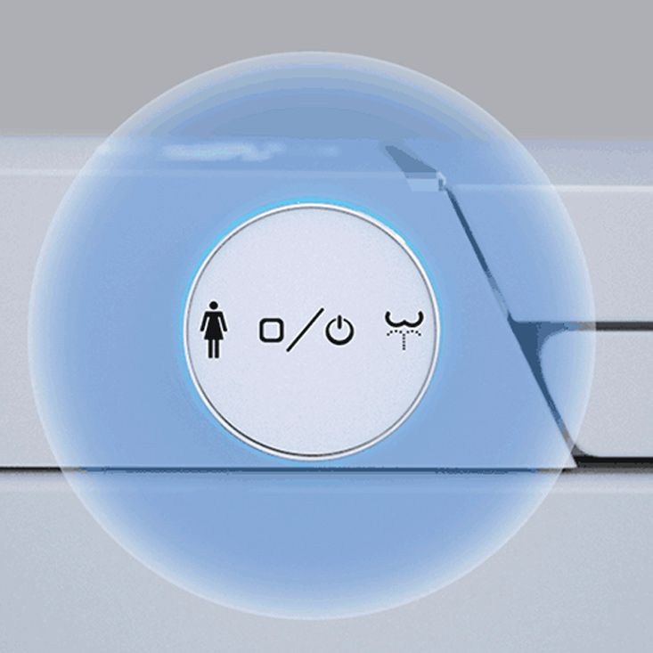 Modern Electronic Elongated Toilet Wall Mounted Bidet without Water Pressure Control Clearhalo 'Bathroom Remodel & Bathroom Fixtures' 'Bidets' 'Home Improvement' 'home_improvement' 'home_improvement_bidets' 'Toilets & Bidets' 1200x1200_4468d734-f54d-4f4c-ad0b-0390f344bae7