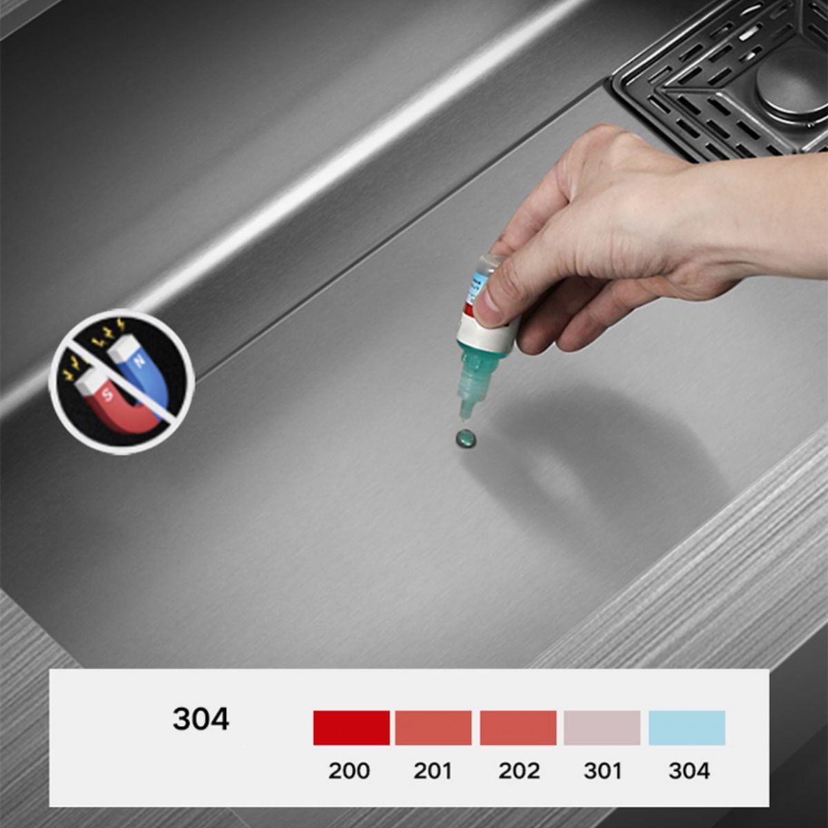 Modern Style Kitchen Sink Stainless Steel Noise-cancelling Design Kitchen Sink Clearhalo 'Home Improvement' 'home_improvement' 'home_improvement_kitchen_sinks' 'Kitchen Remodel & Kitchen Fixtures' 'Kitchen Sinks & Faucet Components' 'Kitchen Sinks' 'kitchen_sinks' 1200x1200_448a1293-be1c-4795-bba4-fc0cac929169