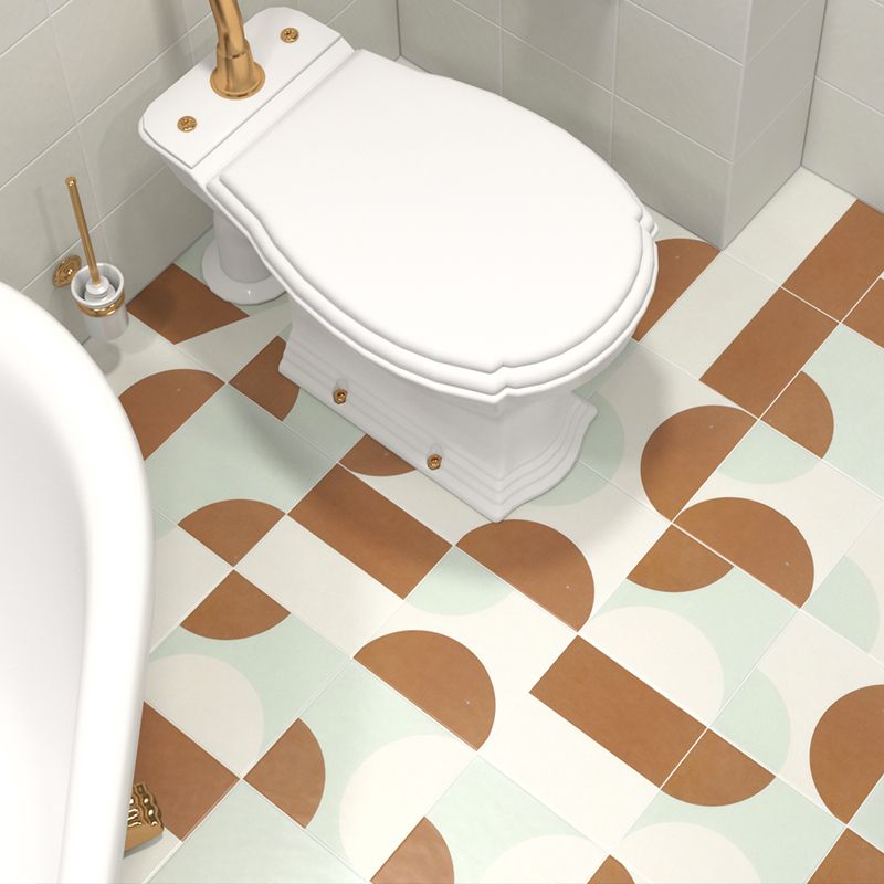 Ceramic Floor and Wall Tile Square Shape Floor and Wall Tile for Bathroom Clearhalo 'Floor Tiles & Wall Tiles' 'floor_tiles_wall_tiles' 'Flooring 'Home Improvement' 'home_improvement' 'home_improvement_floor_tiles_wall_tiles' Walls and Ceiling' 1200x1200_448a3ed2-0e31-4f62-af7a-811af7c583cd
