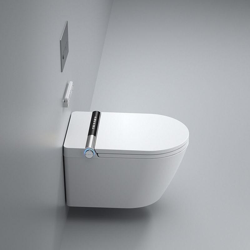 Foot Sensor Wall Hung Toilet Set Shatterproof Wall Mounted Bidet Clearhalo 'Bathroom Remodel & Bathroom Fixtures' 'Bidets' 'Home Improvement' 'home_improvement' 'home_improvement_bidets' 'Toilets & Bidets' 1200x1200_448c5dcd-aa33-4f4e-a644-32802ac7e2b4