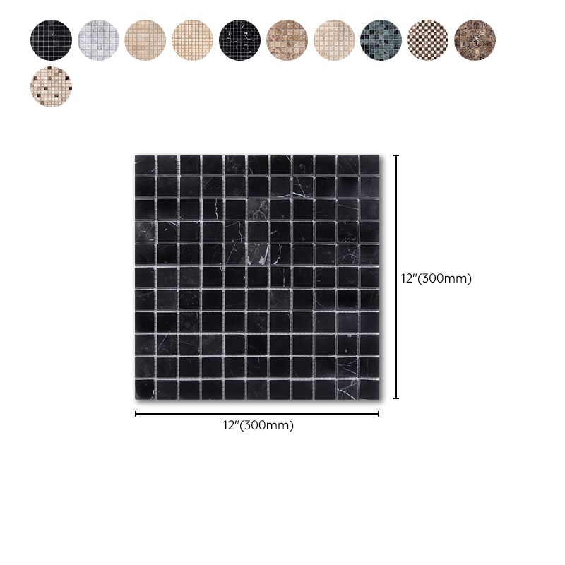 Contemporary Mosaic Tile Ceramic Floor and Wall Tile with Square Shape Clearhalo 'Floor Tiles & Wall Tiles' 'floor_tiles_wall_tiles' 'Flooring 'Home Improvement' 'home_improvement' 'home_improvement_floor_tiles_wall_tiles' Walls and Ceiling' 1200x1200_448de2d1-5255-4c7b-a16d-3fb4e72dd15c