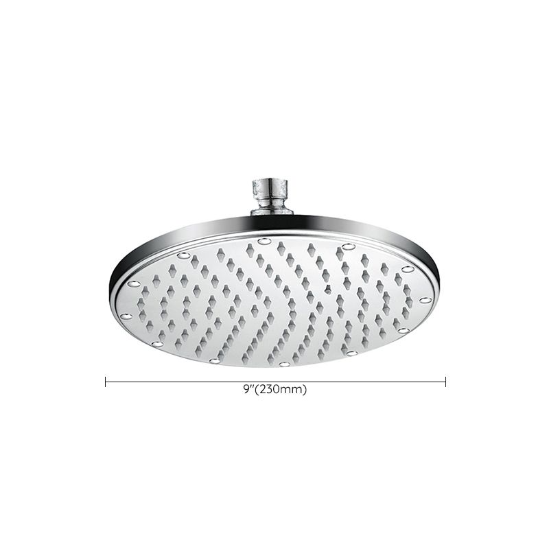 Contemporary Style Shower Head Bathroom Fixed Shower Head with Round and Square Shape Clearhalo 'Bathroom Remodel & Bathroom Fixtures' 'Home Improvement' 'home_improvement' 'home_improvement_shower_heads' 'Shower Heads' 'shower_heads' 'Showers & Bathtubs Plumbing' 'Showers & Bathtubs' 1200x1200_44bc59a2-6c05-499d-9b4f-d2f742f6035d