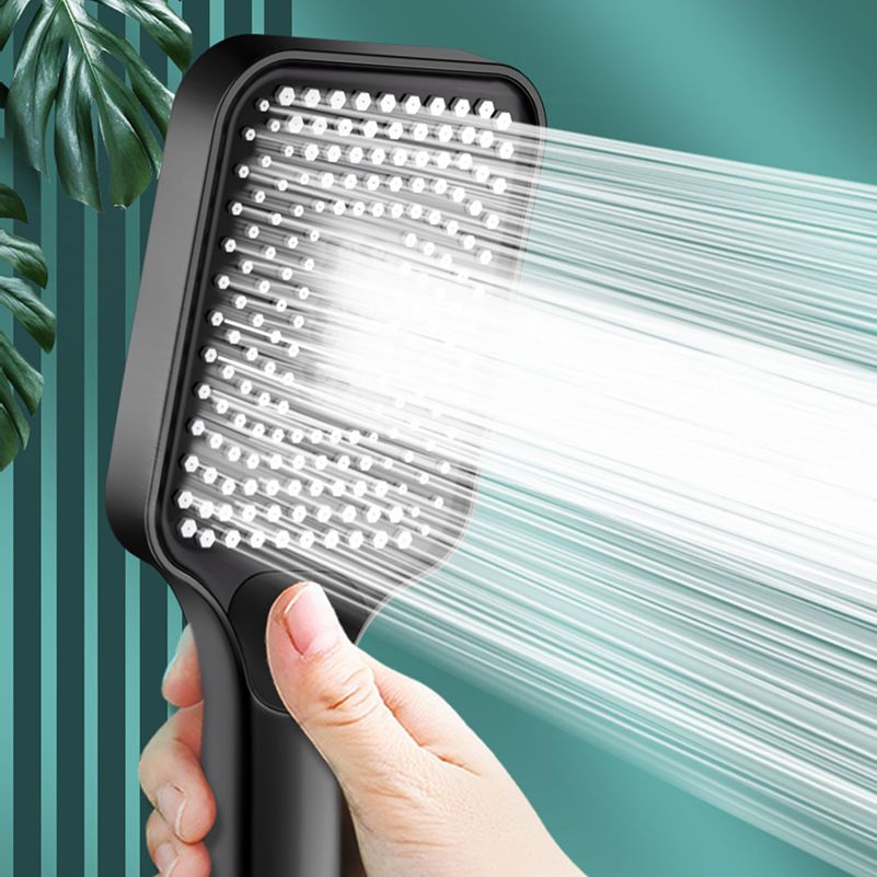 Contemporary Square Handheld Shower Head 3 Setting Spray Head Clearhalo 'Bathroom Remodel & Bathroom Fixtures' 'Home Improvement' 'home_improvement' 'home_improvement_shower_heads' 'Shower Heads' 'shower_heads' 'Showers & Bathtubs Plumbing' 'Showers & Bathtubs' 1200x1200_44c41675-5915-43cb-a8d8-aa69df99710b