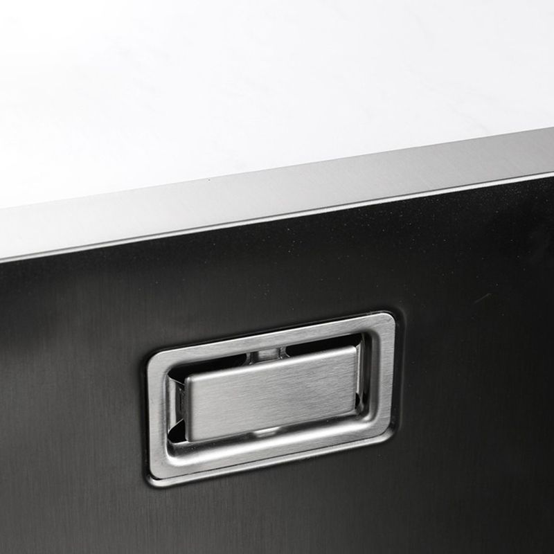 Contemporary Kitchen Sink Corrosion Resistant 3 Holes Kitchen Sink with Drain Assembly Clearhalo 'Home Improvement' 'home_improvement' 'home_improvement_kitchen_sinks' 'Kitchen Remodel & Kitchen Fixtures' 'Kitchen Sinks & Faucet Components' 'Kitchen Sinks' 'kitchen_sinks' 1200x1200_44cd2292-cc16-45a0-8b51-e518f0751191