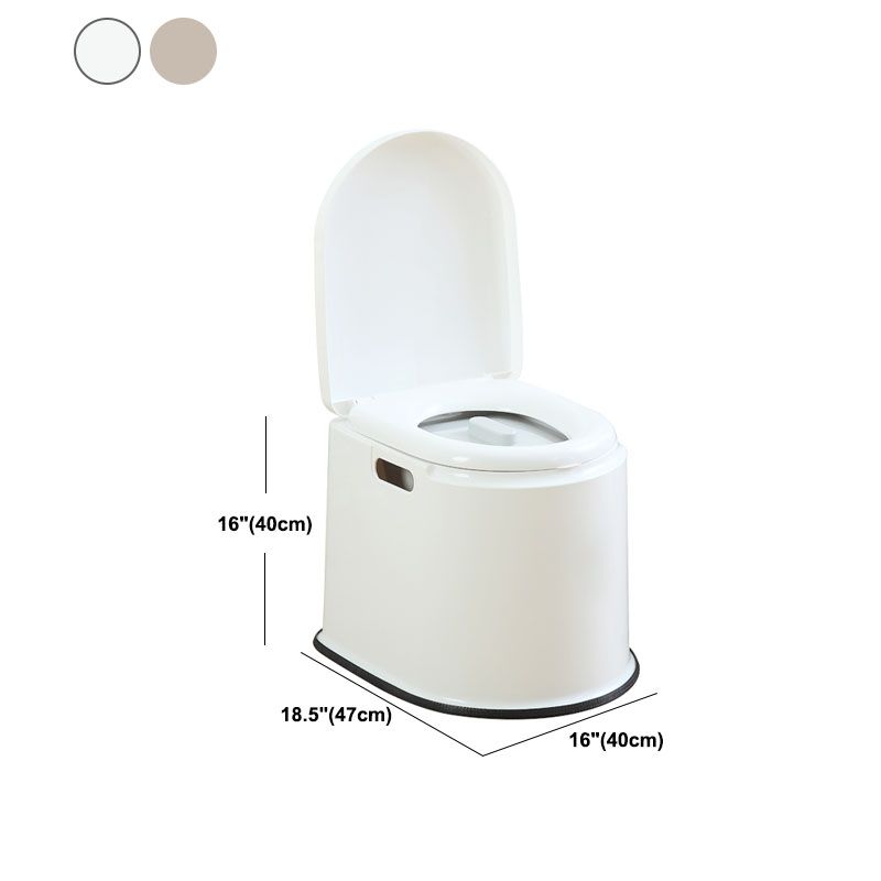 Modern Flush Toilet Plastic Round Floor Mount Urine Toilet for Bathroom Clearhalo 'Bathroom Remodel & Bathroom Fixtures' 'Home Improvement' 'home_improvement' 'home_improvement_toilets' 'Toilets & Bidets' 'Toilets' 1200x1200_4506c981-6fc8-428c-9eb7-2ae393745204