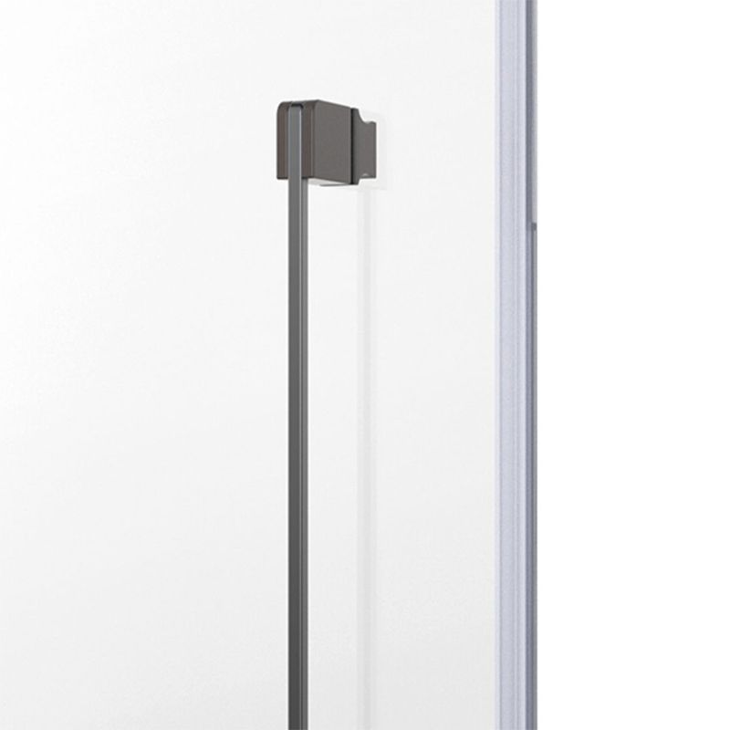 Transparent Glass Shower Door Simple One-line Hinged Shower Bath Door Clearhalo 'Bathroom Remodel & Bathroom Fixtures' 'Home Improvement' 'home_improvement' 'home_improvement_shower_tub_doors' 'Shower and Tub Doors' 'shower_tub_doors' 'Showers & Bathtubs' 1200x1200_451e4aaa-51ef-47fb-aae0-97874c55323f