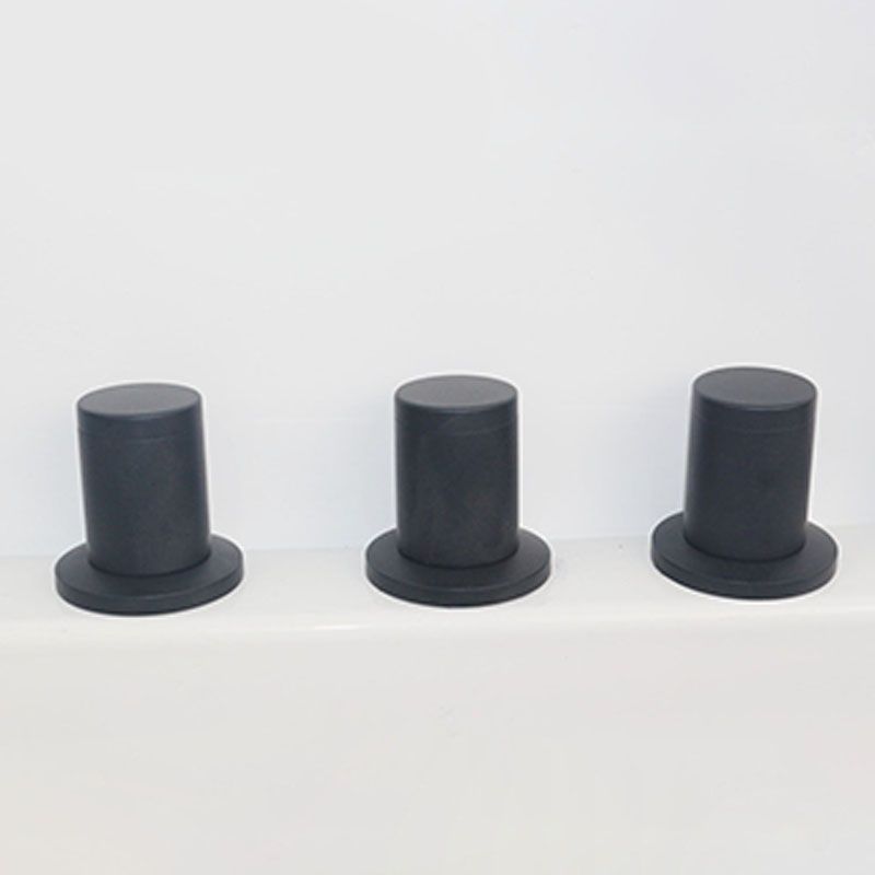 Modern Brass Tub Faucet in Black with 3 Handles Deck Mount Bathroom Faucet Clearhalo 'Bathroom Remodel & Bathroom Fixtures' 'Bathtub Faucets' 'bathtub_faucets' 'Home Improvement' 'home_improvement' 'home_improvement_bathtub_faucets' 1200x1200_452783be-88e3-4e72-ace3-87f15df47f0b