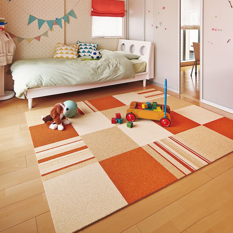 Modern Carpet Tiles Color Block Stain Resistant Bedroom Carpet Tiles Clearhalo 'Carpet Tiles & Carpet Squares' 'carpet_tiles_carpet_squares' 'Flooring 'Home Improvement' 'home_improvement' 'home_improvement_carpet_tiles_carpet_squares' Walls and Ceiling' 1200x1200_454c5666-169c-470b-a40f-60163ff2b8e6