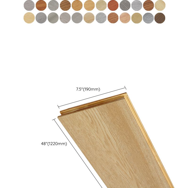 Laminate Flooring Wooden Click-clock Scratch Resistant Laminate Flooring Clearhalo 'Flooring 'Home Improvement' 'home_improvement' 'home_improvement_laminate_flooring' 'Laminate Flooring' 'laminate_flooring' Walls and Ceiling' 1200x1200_45576db4-0d0e-4db7-b772-cbed380806b5
