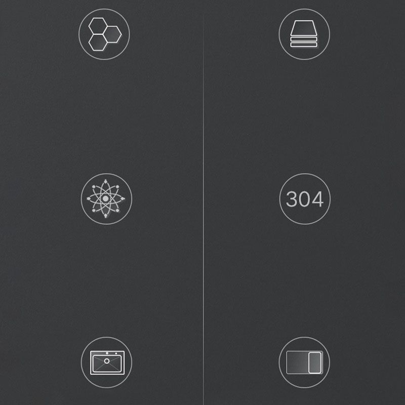 Contemporary Style Kitchen Sink Stainless Steel Kitchen Sink with Basket Strainer Clearhalo 'Home Improvement' 'home_improvement' 'home_improvement_kitchen_sinks' 'Kitchen Remodel & Kitchen Fixtures' 'Kitchen Sinks & Faucet Components' 'Kitchen Sinks' 'kitchen_sinks' 1200x1200_455c209b-27db-44eb-8704-749cc14a7aa8