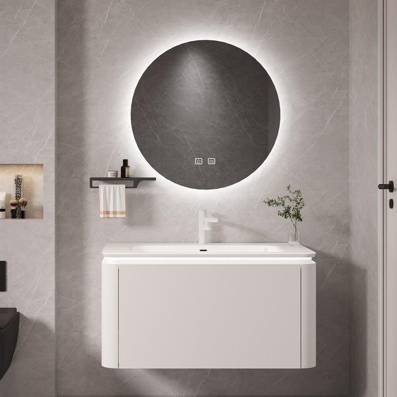 Wall Mount Bathroom Vanity Faucet Included Modern Bathroom Vanity Set Clearhalo 'Bathroom Remodel & Bathroom Fixtures' 'Bathroom Vanities' 'bathroom_vanities' 'Home Improvement' 'home_improvement' 'home_improvement_bathroom_vanities' 1200x1200_4565996e-c25c-4558-838d-715da4370279