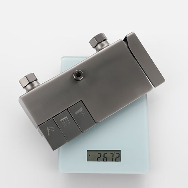 Modern Shower Trim Brass Slide Bar Included Wall Mounted Shower Head Combo Clearhalo 'Bathroom Remodel & Bathroom Fixtures' 'Home Improvement' 'home_improvement' 'home_improvement_shower_faucets' 'Shower Faucets & Systems' 'shower_faucets' 'Showers & Bathtubs Plumbing' 'Showers & Bathtubs' 1200x1200_4596d71f-af53-43ac-a169-1ef847db6dab