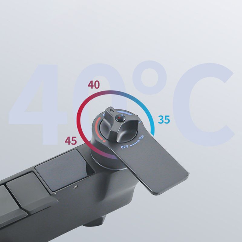 Modern Style Shower System Wall Mounted Spot Resist Handle Lever Shower System Clearhalo 'Bathroom Remodel & Bathroom Fixtures' 'Home Improvement' 'home_improvement' 'home_improvement_shower_faucets' 'Shower Faucets & Systems' 'shower_faucets' 'Showers & Bathtubs Plumbing' 'Showers & Bathtubs' 1200x1200_4599378b-b3b0-495d-a896-fe98e522068c