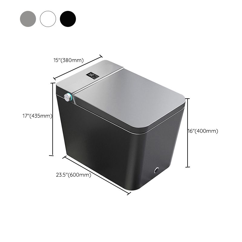 Modern Floor Mount Flush Toilet Siphon Jet Urine Toilet with Heated Seat for Bathroom Clearhalo 'Bathroom Remodel & Bathroom Fixtures' 'Home Improvement' 'home_improvement' 'home_improvement_toilets' 'Toilets & Bidets' 'Toilets' 1200x1200_45aebf50-1bc3-4073-b8c6-98a3727bab8e