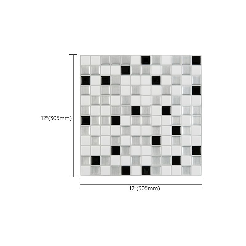 Plastic Peel & Stick Subway Tile Modern Simple Subway Tile Wallpaper Clearhalo 'Flooring 'Home Improvement' 'home_improvement' 'home_improvement_peel_stick_blacksplash' 'Peel & Stick Backsplash Tile' 'peel_stick_blacksplash' 'Walls & Ceilings' Walls and Ceiling' 1200x1200_45b395ef-ba6a-4f7a-af27-4760eab714d0