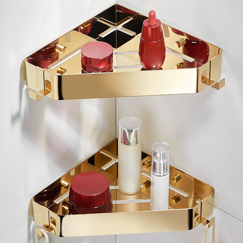 Modern 3-Piece Bath Hardware Set in Stainless Steel, Bath Shelf Clearhalo 'Bathroom Hardware Sets' 'Bathroom Hardware' 'Bathroom Remodel & Bathroom Fixtures' 'bathroom_hardware_sets' 'Home Improvement' 'home_improvement' 'home_improvement_bathroom_hardware_sets' 1200x1200_45c7460b-5a97-45f3-b6e7-48337ce81f7e