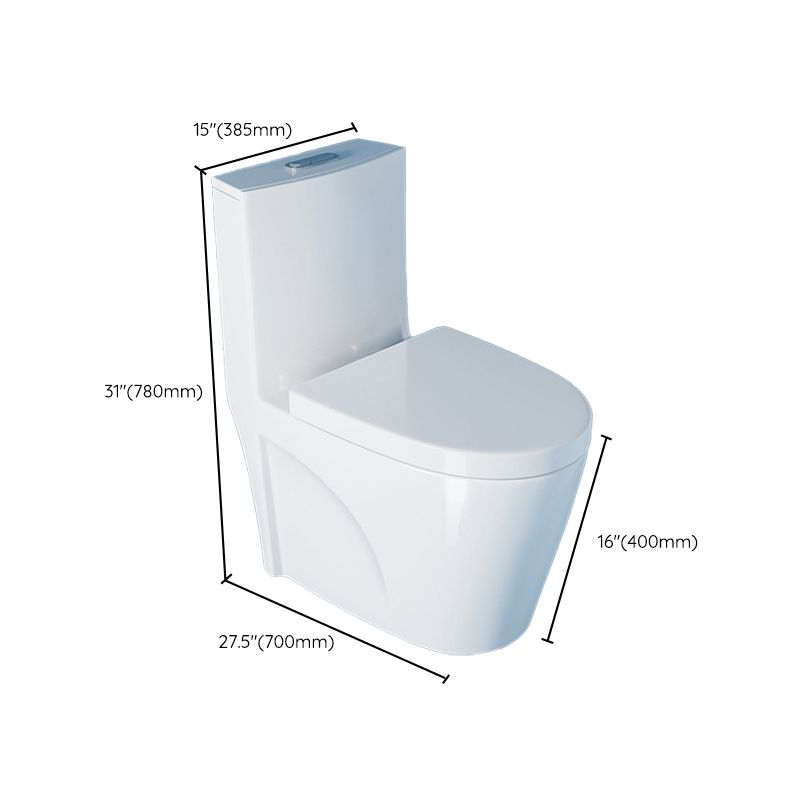 Contemporary One Piece Toilet Floor Mounted White Toilet Bowl for Washroom Clearhalo 'Bathroom Remodel & Bathroom Fixtures' 'Home Improvement' 'home_improvement' 'home_improvement_toilets' 'Toilets & Bidets' 'Toilets' 1200x1200_45d701c6-1f3e-440d-8730-26678e6d3dce
