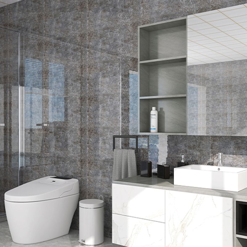 Single Tile Peel and Stick Backsplash Modern Style Bathroom Peel and Stick Backsplash Clearhalo 'Flooring 'Home Improvement' 'home_improvement' 'home_improvement_peel_stick_blacksplash' 'Peel & Stick Backsplash Tile' 'peel_stick_blacksplash' 'Walls & Ceilings' Walls and Ceiling' 1200x1200_45db09d9-ca58-40ca-9bae-7e77a7b78d54