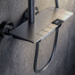 Modern Brass Shower System Wall Mounted Shower Set with Handheld Shower Head Clearhalo 'Bathroom Remodel & Bathroom Fixtures' 'Home Improvement' 'home_improvement' 'home_improvement_shower_faucets' 'Shower Faucets & Systems' 'shower_faucets' 'Showers & Bathtubs Plumbing' 'Showers & Bathtubs' 1200x1200_45e2690a-d1b4-490b-8de1-20a068e4bddf