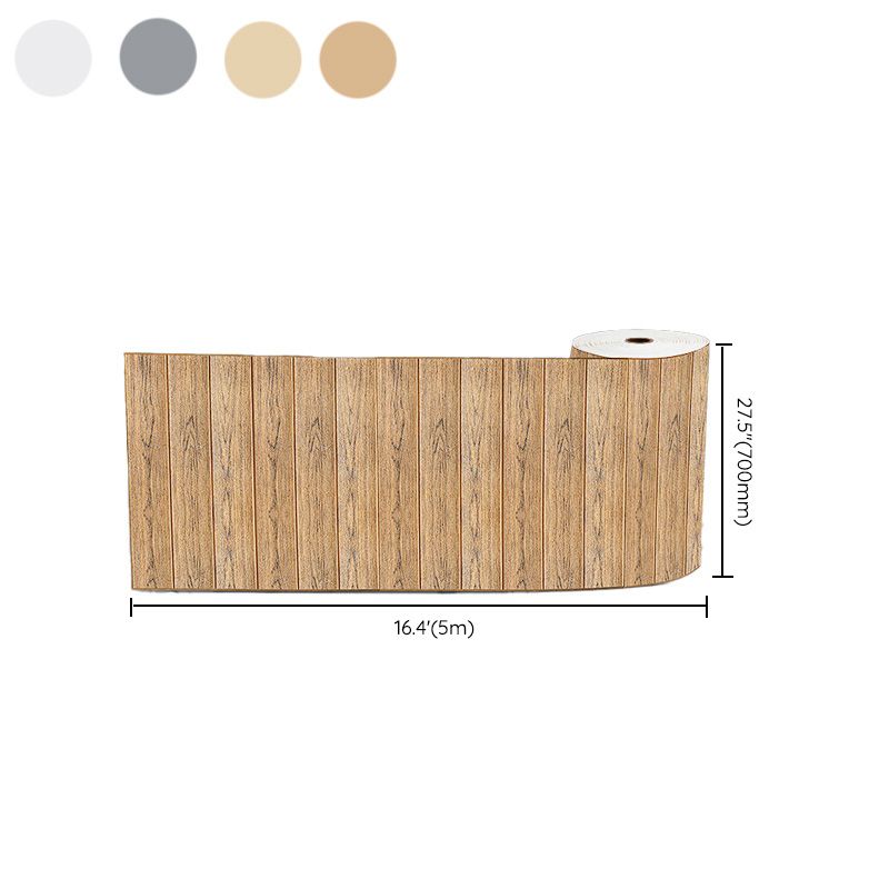 Modern Pearl Wainscoting Wood Grain Wall Access Panel Peel and Stick Wall Tile Clearhalo 'Flooring 'Home Improvement' 'home_improvement' 'home_improvement_wall_paneling' 'Wall Paneling' 'wall_paneling' 'Walls & Ceilings' Walls and Ceiling' 1200x1200_45eff56b-2cd3-4226-b43a-7f82c8eaf264