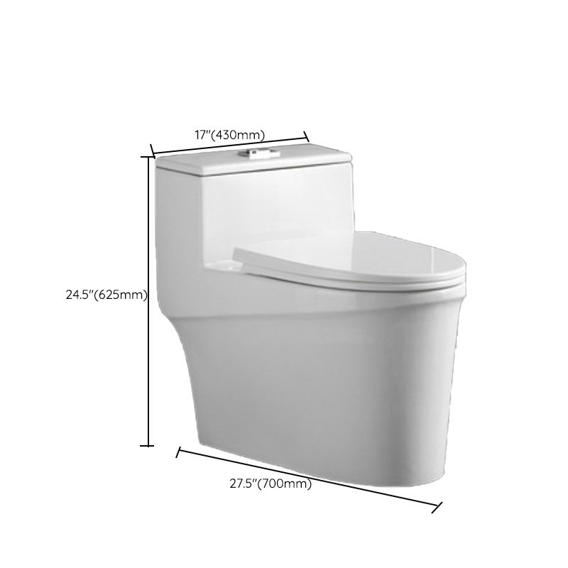 Contemporary White Flush Toilet Ceramic Urine Toilet with Seat for Bathroom Clearhalo 'Bathroom Remodel & Bathroom Fixtures' 'Home Improvement' 'home_improvement' 'home_improvement_toilets' 'Toilets & Bidets' 'Toilets' 1200x1200_45f5fa56-bd59-408c-852b-484106b28339