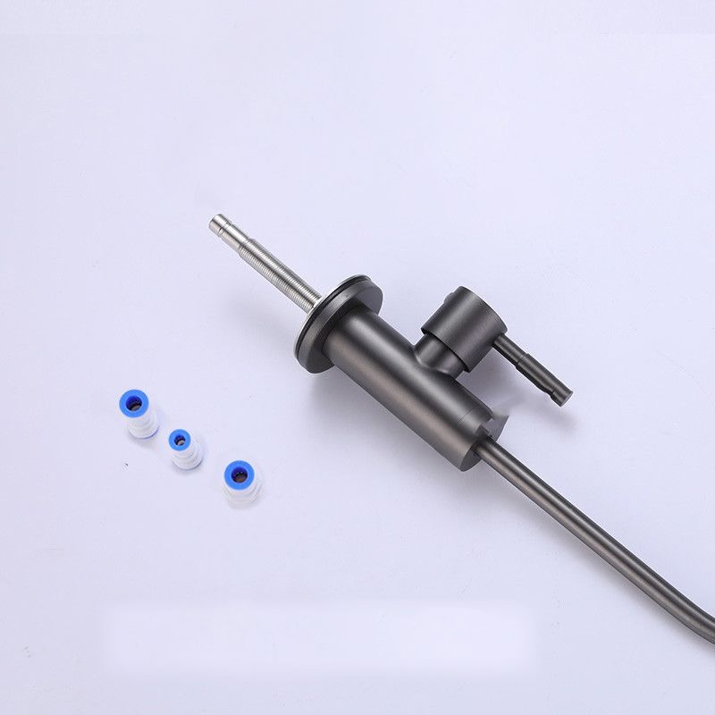 Modern 1-Handle Bar Faucet 1 Hole Drinking Water Dispenser Beverage Kitchen Faucet Clearhalo 'Home Improvement' 'home_improvement' 'home_improvement_kitchen_faucets' 'Kitchen Faucets' 'Kitchen Remodel & Kitchen Fixtures' 'Kitchen Sinks & Faucet Components' 'kitchen_faucets' 1200x1200_46066f50-fdc3-42c7-ac62-d9e471952e9b