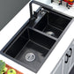 Modern Kitchen Sink Stainless Steel 2 Holes Drop-In Wear-resistant Kitchen Sink Clearhalo 'Home Improvement' 'home_improvement' 'home_improvement_kitchen_sinks' 'Kitchen Remodel & Kitchen Fixtures' 'Kitchen Sinks & Faucet Components' 'Kitchen Sinks' 'kitchen_sinks' 1200x1200_4617f41d-84cb-4a15-8107-1aca37123e5b