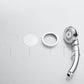 Contemporary Shower Combo Handheld Shower Head Plastic Wall-Mount Round Shower Head Combo Clearhalo 'Bathroom Remodel & Bathroom Fixtures' 'Home Improvement' 'home_improvement' 'home_improvement_shower_heads' 'Shower Heads' 'shower_heads' 'Showers & Bathtubs Plumbing' 'Showers & Bathtubs' 1200x1200_462c3cb7-4f79-45c0-bd8b-cff57452a5a5