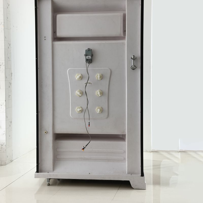 Neo-Angle Shower Stall Clear Tempered Glass Shower Enclosure With Shower Floor Clearhalo 'Bathroom Remodel & Bathroom Fixtures' 'Home Improvement' 'home_improvement' 'home_improvement_shower_stalls_enclosures' 'Shower Stalls & Enclosures' 'shower_stalls_enclosures' 'Showers & Bathtubs' 1200x1200_462daf78-ca83-4237-b4b4-a890435e51af