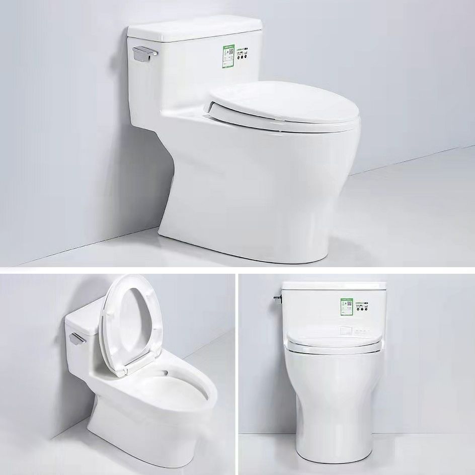 Traditional Ceramic Toilet Bowl One Piece Flush Toilet with Toilet Seat Clearhalo 'Bathroom Remodel & Bathroom Fixtures' 'Home Improvement' 'home_improvement' 'home_improvement_toilets' 'Toilets & Bidets' 'Toilets' 1200x1200_4643a12f-9ee5-4452-8131-5473d5af4f2f