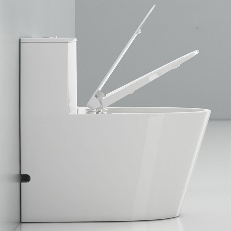 Modern White Floor Mount Toilet Slow Close Seat Included Toilet Bowl for Bathroom Clearhalo 'Bathroom Remodel & Bathroom Fixtures' 'Home Improvement' 'home_improvement' 'home_improvement_toilets' 'Toilets & Bidets' 'Toilets' 1200x1200_464b6479-e5cf-4553-ad69-ff5b25a61410