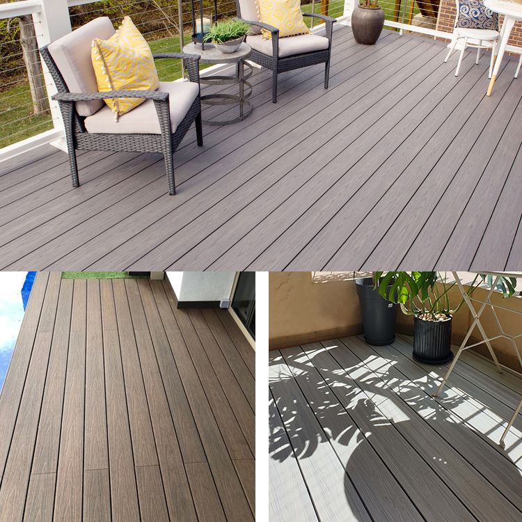 Embossed Composite Deck Plank Nailed Deck Tile Kit Outdoor Patio Clearhalo 'Home Improvement' 'home_improvement' 'home_improvement_outdoor_deck_tiles_planks' 'Outdoor Deck Tiles & Planks' 'Outdoor Flooring & Tile' 'Outdoor Remodel' 'outdoor_deck_tiles_planks' 1200x1200_464e8261-47df-4072-bb07-9d29d0d89d44