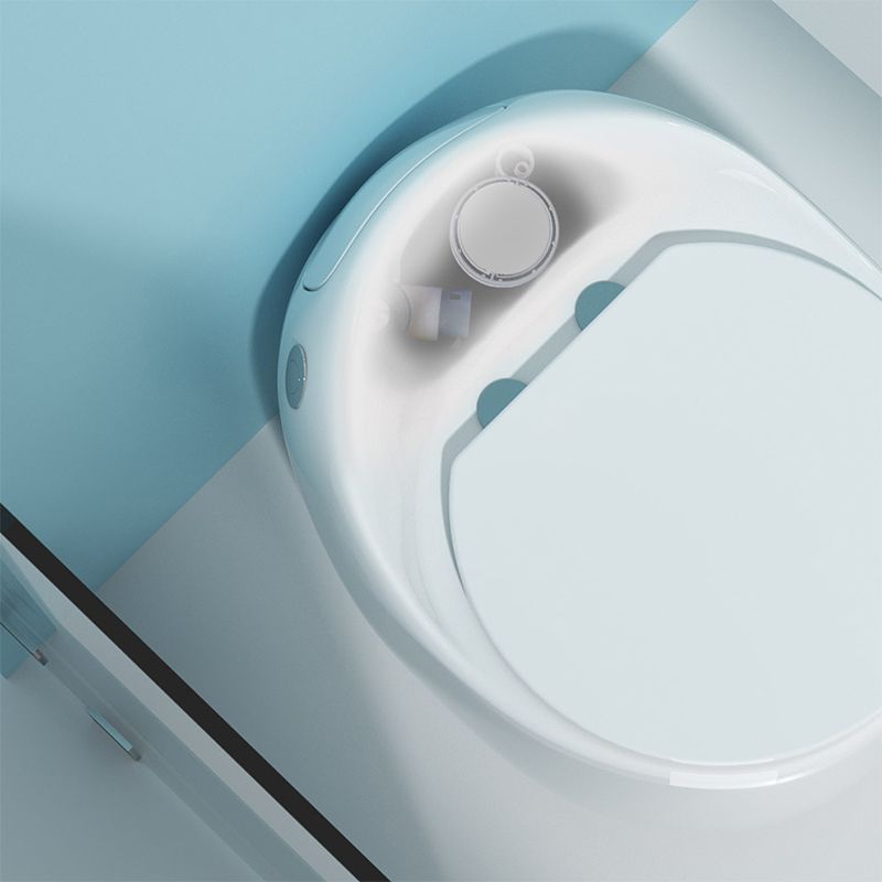 Modern Ceramic Flush Toilet Seat Included Toilet Bowl for Washroom Clearhalo 'Bathroom Remodel & Bathroom Fixtures' 'Home Improvement' 'home_improvement' 'home_improvement_toilets' 'Toilets & Bidets' 'Toilets' 1200x1200_4653be95-1828-49d8-9a87-e7228be63493