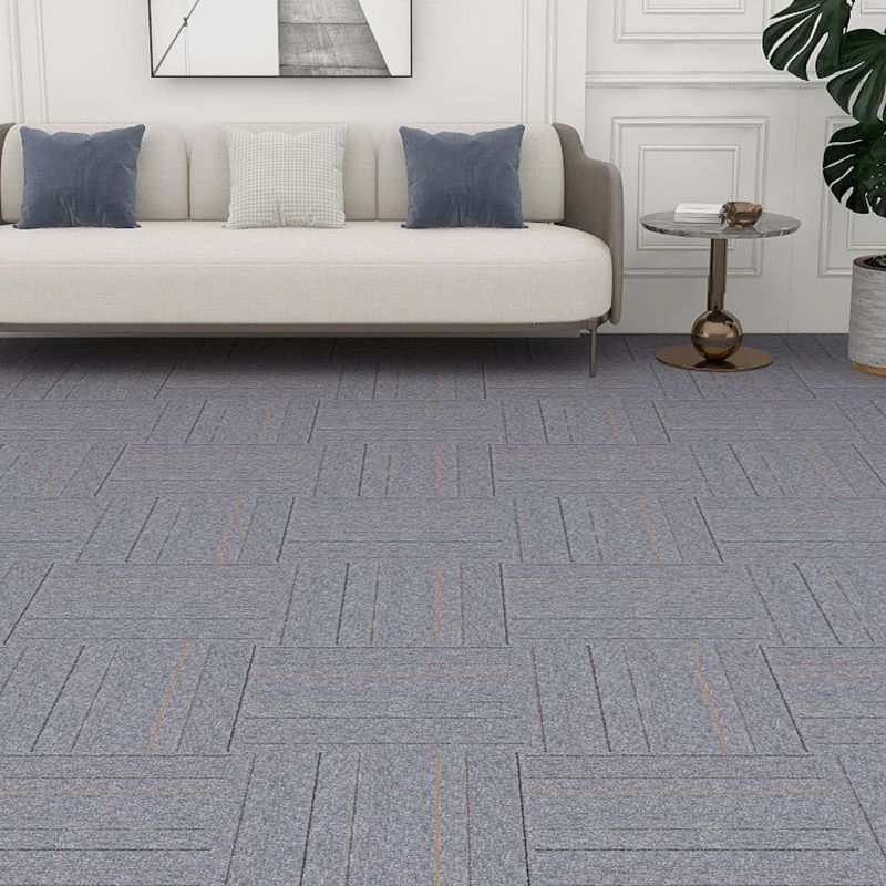 Loose Lay Indoor Carpet Tiles Non-Skid Level Loop Carpet Tile Clearhalo 'Carpet Tiles & Carpet Squares' 'carpet_tiles_carpet_squares' 'Flooring 'Home Improvement' 'home_improvement' 'home_improvement_carpet_tiles_carpet_squares' Walls and Ceiling' 1200x1200_465a0d65-80b7-4701-9994-9f860e452b38