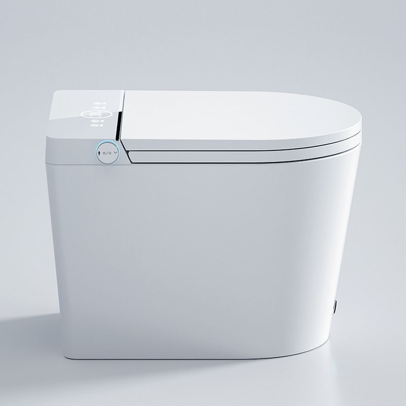 White Elongated Deodorizing Antimicrobial Floor Mount Bidet with Heated Seat Clearhalo 'Bathroom Remodel & Bathroom Fixtures' 'Bidets' 'Home Improvement' 'home_improvement' 'home_improvement_bidets' 'Toilets & Bidets' 1200x1200_4671fa6c-8be5-4f6a-b07f-7f4260909c95