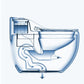 Contemporary Siphon Jet Toilet Floor Mounted Urine Toilet for Washroom Clearhalo 'Bathroom Remodel & Bathroom Fixtures' 'Home Improvement' 'home_improvement' 'home_improvement_toilets' 'Toilets & Bidets' 'Toilets' 1200x1200_467c88ed-3164-4843-849c-db52eba821ad