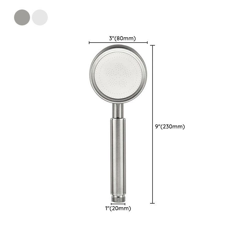 Shower Head Stainless Adjustable Model Rust Protection Handheld Shower Head Clearhalo 'Bathroom Remodel & Bathroom Fixtures' 'Home Improvement' 'home_improvement' 'home_improvement_shower_heads' 'Shower Heads' 'shower_heads' 'Showers & Bathtubs Plumbing' 'Showers & Bathtubs' 1200x1200_4697e4a0-9ebf-4d66-a65b-0c18331a75a2