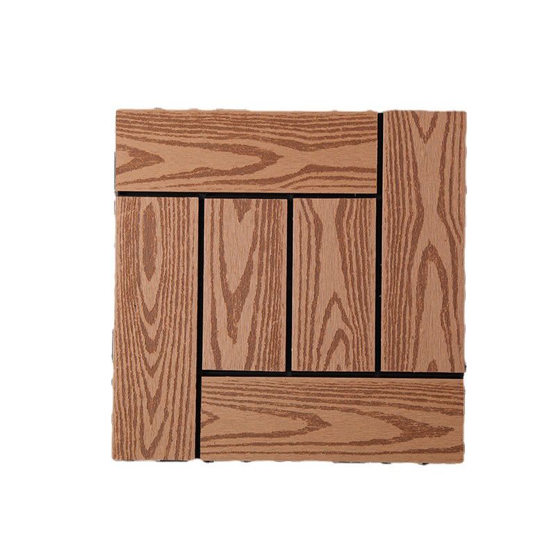Rectangle Engineered Floor Tile Water Resistant Parquet Wooden Floor for Balcony Clearhalo 'Flooring 'Hardwood Flooring' 'hardwood_flooring' 'Home Improvement' 'home_improvement' 'home_improvement_hardwood_flooring' Walls and Ceiling' 1200x1200_46b20859-b7d4-4f15-9e33-0a5e1dbdf81f