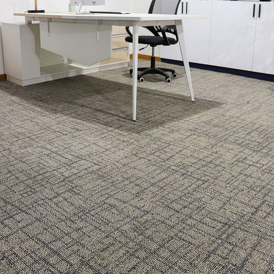 Level Loop Carpet Tile Non-Skid Self Adhesive Indoor Office Carpet Tiles Clearhalo 'Carpet Tiles & Carpet Squares' 'carpet_tiles_carpet_squares' 'Flooring 'Home Improvement' 'home_improvement' 'home_improvement_carpet_tiles_carpet_squares' Walls and Ceiling' 1200x1200_46b3806d-3a16-4369-9575-2aabd3136012