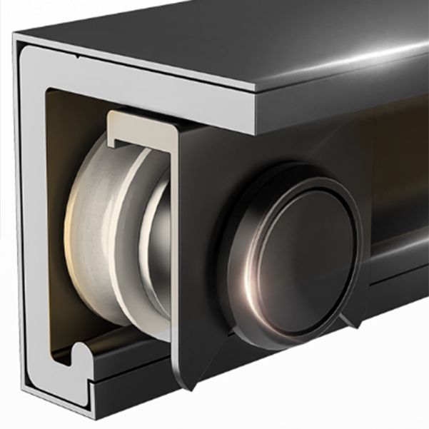 Semi Frameless Double Sliding Shower Door Clear Glass Shower Screen Clearhalo 'Bathroom Remodel & Bathroom Fixtures' 'Home Improvement' 'home_improvement' 'home_improvement_shower_tub_doors' 'Shower and Tub Doors' 'shower_tub_doors' 'Showers & Bathtubs' 1200x1200_46be077b-86b9-4a72-9b93-7a7cfabe269a