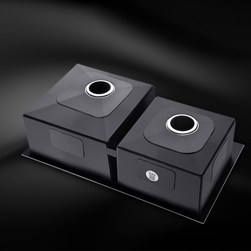 Contemporary Style Kitchen Sink Stainless Steel Double Basin Drop-In Kitchen Sink Clearhalo 'Home Improvement' 'home_improvement' 'home_improvement_kitchen_sinks' 'Kitchen Remodel & Kitchen Fixtures' 'Kitchen Sinks & Faucet Components' 'Kitchen Sinks' 'kitchen_sinks' 1200x1200_46c4c6a6-87b7-41d7-9be6-637f6fdc263c