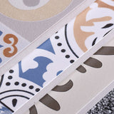 Morocco Square Tile Flower Pattern Singular Tile for Bathroom Clearhalo 'Floor Tiles & Wall Tiles' 'floor_tiles_wall_tiles' 'Flooring 'Home Improvement' 'home_improvement' 'home_improvement_floor_tiles_wall_tiles' Walls and Ceiling' 1200x1200_4712a3e1-7545-468b-b093-131a39b39ff1