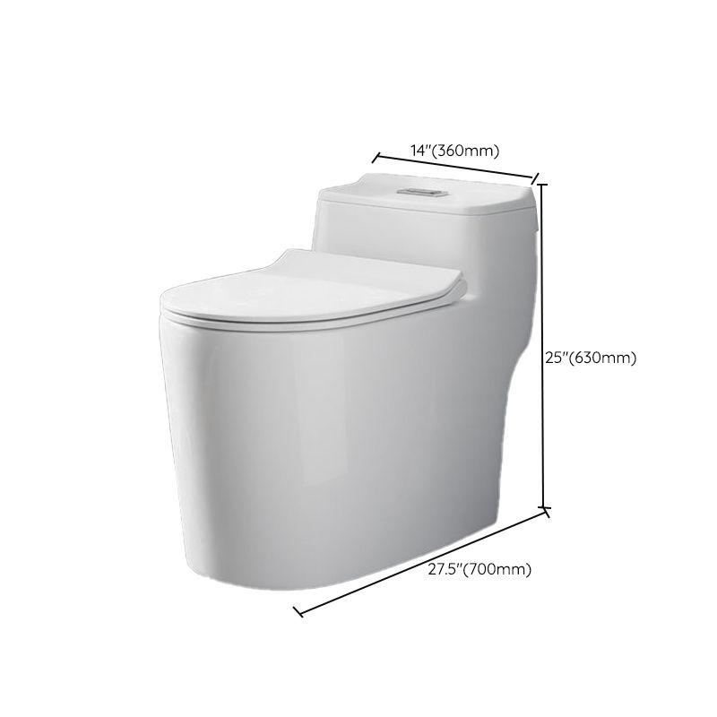 Contemporary Floor Mount Flush Toilet White Toilet Bowl for Washroom Clearhalo 'Bathroom Remodel & Bathroom Fixtures' 'Home Improvement' 'home_improvement' 'home_improvement_toilets' 'Toilets & Bidets' 'Toilets' 1200x1200_4730776c-4b68-43f9-8526-00585b447cee