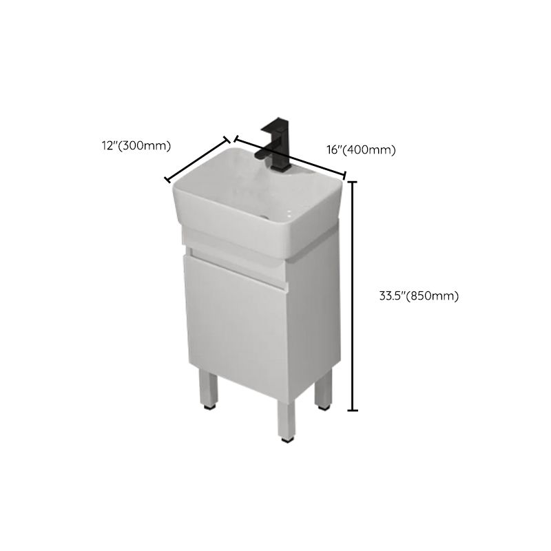 Freestanding Bathroom Vanity Set Modern Faucet Included Bathroom Sink Vanity Clearhalo 'Bathroom Remodel & Bathroom Fixtures' 'Bathroom Vanities' 'bathroom_vanities' 'Home Improvement' 'home_improvement' 'home_improvement_bathroom_vanities' 1200x1200_476553fb-7733-42ee-977e-d2ab3cff9c47