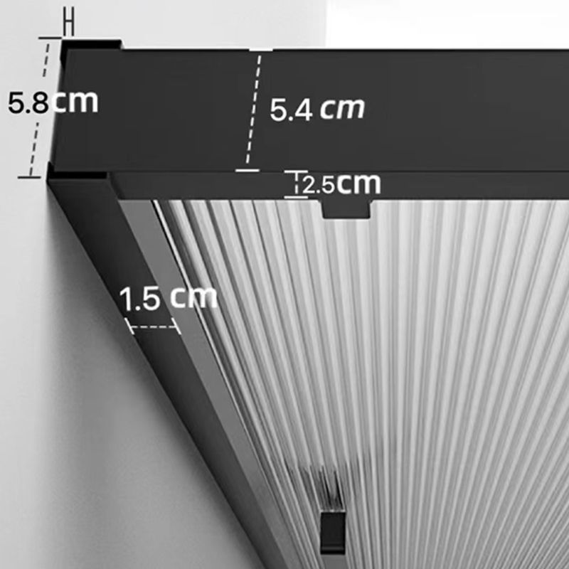 Narrow Full Frame Single Sliding Shower Door Tempered Glass Shower Door Clearhalo 'Bathroom Remodel & Bathroom Fixtures' 'Home Improvement' 'home_improvement' 'home_improvement_shower_tub_doors' 'Shower and Tub Doors' 'shower_tub_doors' 'Showers & Bathtubs' 1200x1200_4767baa7-5bf6-41ab-b46b-0e390ebfb4c2