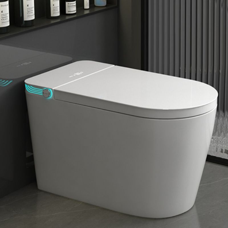 Modern Floor Mount Flush Toilet Siphon Jet Toilet Bowl with Slow Close Seat for Washroom Clearhalo 'Bathroom Remodel & Bathroom Fixtures' 'Home Improvement' 'home_improvement' 'home_improvement_toilets' 'Toilets & Bidets' 'Toilets' 1200x1200_4770e4a1-b88f-48e5-ae56-0fce50699dc4