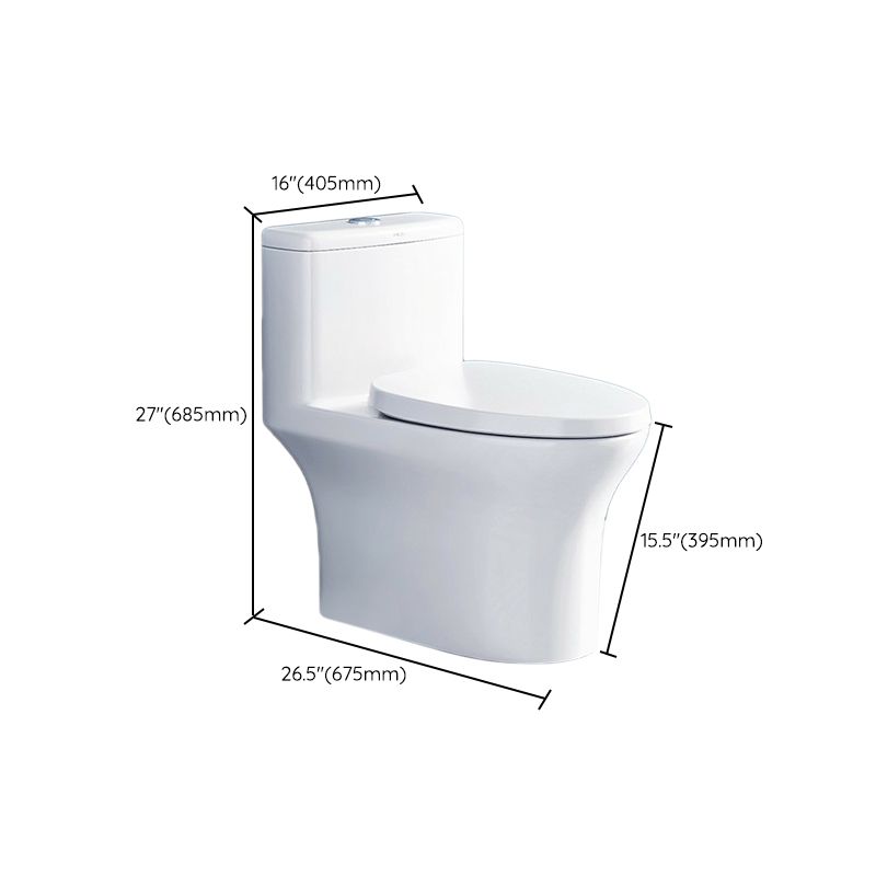 Traditional Porcelain Toilet One Piece Floor Mounted Siphon Jet Toilet Clearhalo 'Bathroom Remodel & Bathroom Fixtures' 'Home Improvement' 'home_improvement' 'home_improvement_toilets' 'Toilets & Bidets' 'Toilets' 1200x1200_47ec8b44-80c7-4b43-b9a9-6756c4d94b69